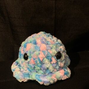 Multicolor Crochet Octopus Plushie